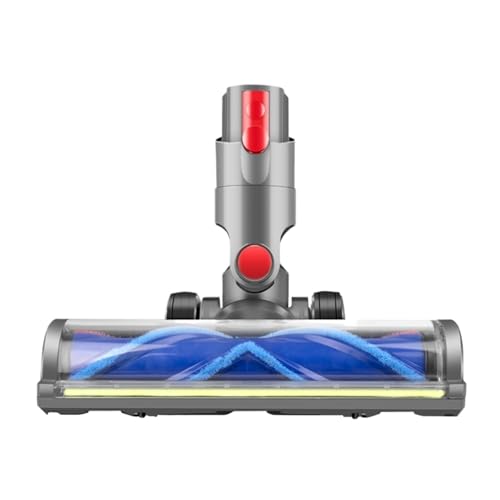 Kompatibel Mit Dyson, V10/V12, Aufsatz For Hartholzböden Und Teppiche, Mit LED-Licht, V-förmiger Turbo-Borstenbürstenkopf von ILHAKVYDI
