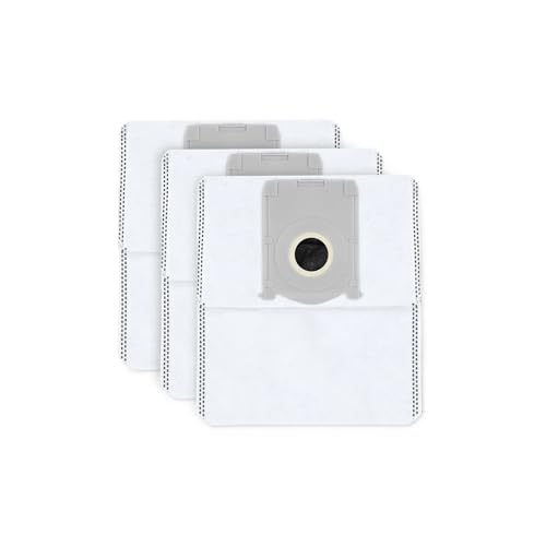 Kompatibel Mit ECOVACS, T50 Pro/Max Roboter-Staubsauger-Zubehör, Ersatzteil-Set, Haupt-/Seitenbürste, Filter, Wischlappen, Staubbeutel(Dustbag 3pc) von ILHAKVYDI
