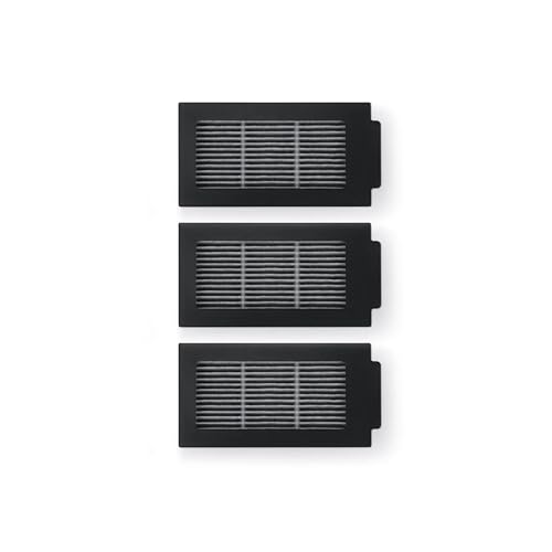 Kompatibel Mit ECOVACS, T50 Pro/Max Roboter-Staubsauger-Zubehör, Ersatzteil-Set, Haupt-/Seitenbürste, Filter, Wischlappen, Staubbeutel(Filter 3pc) von ILHAKVYDI