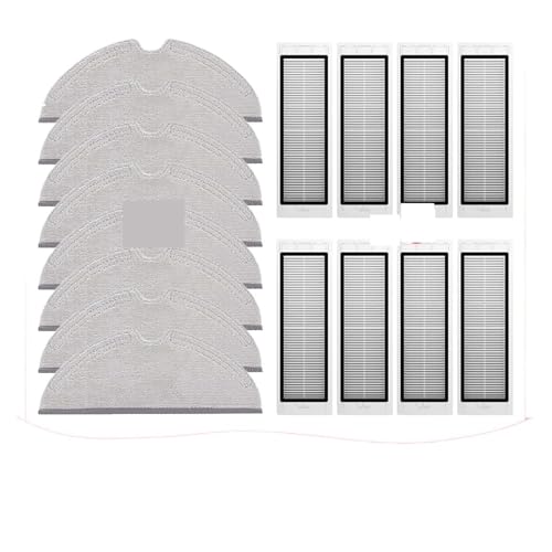 Kompatibel Mit Roborock, S5, S5Max, S6MaxV, S6Pure, E4, E5, S51, S52, S55, Rollen-Seitenbürstenfilter, Mopp-Zubehörteil(16pcs) von ILHAKVYDI