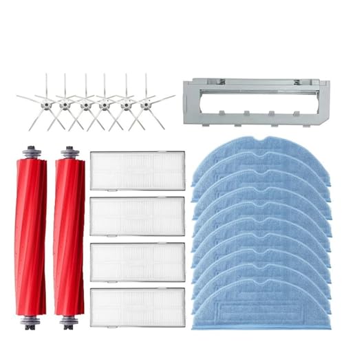 Kompatibel Mit Roborock, S7 Max T7S Plus Roboter-Staubsauger, Zubehör, Hauptbürstenabdeckung, Filter, Wischpad, Ersatzteile(23pcs white) von ILHAKVYDI