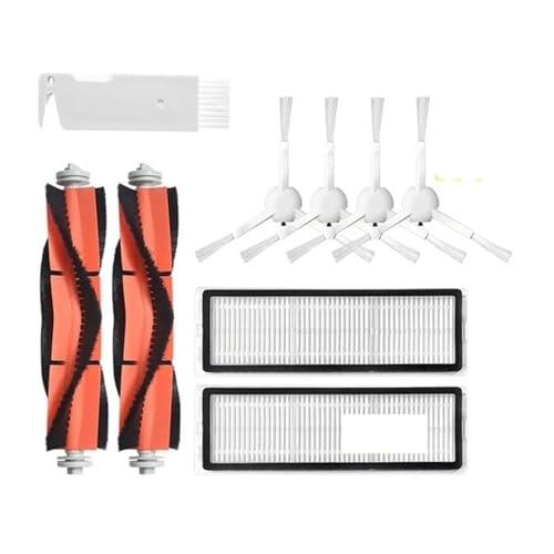 Komplettes Set Waschbares Zubehör, Kompatibel Mit Dreame, F9 Roboter-Staubsauger-Ersatzkits, Teile, Bürstenfilter(9pcs b) von ILHAKVYDI