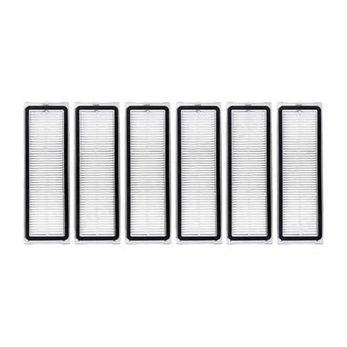 Staubbeutel, Kompatibel Mit Xiaomi, Roboterstaubsauger X20+ X10+ X20 Plus X10 Plus, Zubehör, Hauptseitenbürste, Filter, Wischtuch, Ersatz(6filter) von ILHAKVYDI