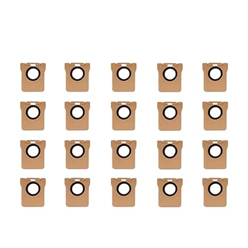 Zubehörset, Kompatibel Mit JONR, P20 PRO Roboterstaubsauger, Hauptseitenbürste, Filter, Wischtuch, Staubbeutel, Ersatzteile(20BAG) von ILHAKVYDI