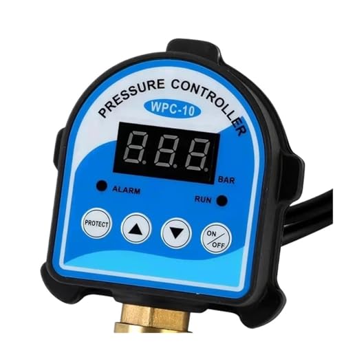 1 Stück 220 V 110 V Automatischer Elektronischer Druckreglerschalter Mit Digitalanzeige WPC-10 For Öl-Wasser-Druckerhöhungspumpe, Luftkompressor, Vakuumsysteme(15.5mm 0.6inch,220V English) von ILJXPOZB
