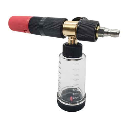 100 Ml Hochdruckreinigerpistole Mit 1/4 Zoll Schnellanschluss Autowaschschaumsprüher Schaumsprühtopf For Reinigen Von Autos Und SUVs(Black) von ILJXPOZB