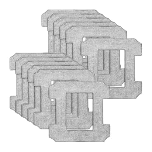 12er-Pack Reinigungstücher, Kompatibel Mit Ecovacs Winbot W1 Pro/W1/W2 Omni/W2 Fensterreinigungsrobotern, Reiniger-Nachfüllpackungen, Wiederverwendbar 12er-Pack Reinigungstücher, Kompatibel Mit Ecovacs Winbot W1 Pro/W1/W2 Omni/W2 Fensterreinigungsrobotern, Reiniger-Nachfüllpackungen, Wiederverwendbar von ILJXPOZB