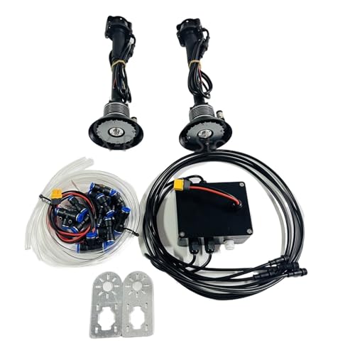 4810 Kreiselzerstäuberdüse Aus Metall, Kompatibel Mit DJI T20 T30 T40 Landwirtschaftsdrohnen – 12S 14S ESC Kompatibel(Nozzle 2pcs and Box) von ILJXPOZB