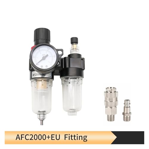 AFC2000 G1/4 Luftkompressor-Öl-Wasserabscheiderfilter – Kompatibel Mit AFR2000 Und AL2000 For Verbesserte Leistung(AFC-EU(SMPM20)) von ILJXPOZB