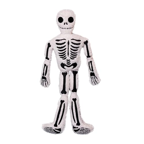 ILJXPOZB 40/80 cm Skelett-Plüschtier „Christmas Nightmare“ – Weiche Skelett-Plüschpuppe for Halloween-Dekoration Und Kindergeschenk(40cm) von ILJXPOZB