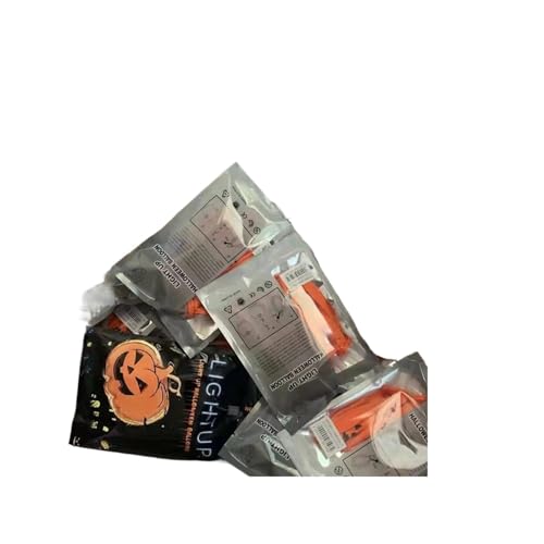 ILJXPOZB 5–20 Stück Leuchtende Halloween-Luftballons for Partydekorationen – Im Dunkeln Leuchtende Kürbis-Luftballons(5pcs) von ILJXPOZB