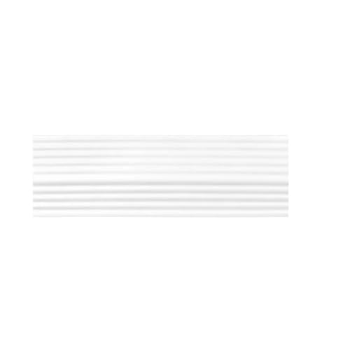 ILJXPOZB Anti-Rutsch-Schwellenwert-Türstufenrampen-Kit for Intelligenten Roboterstaubsauger, Leichte TPE-Rampe for Rollstühle(White-1Pcs) von ILJXPOZB