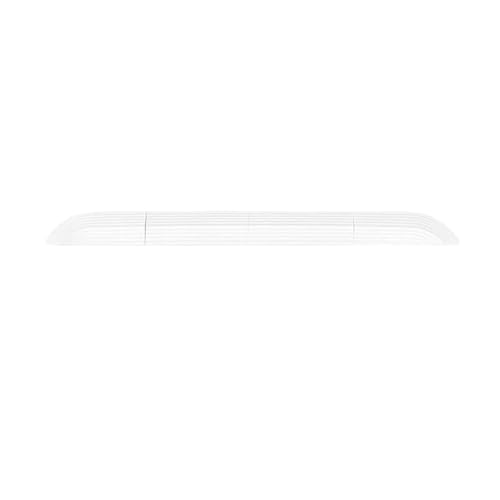 ILJXPOZB Anti-Rutsch-Schwellenwert-Türstufenrampen-Kit for Intelligenten Roboterstaubsauger, Leichte TPE-Rampe for Rollstühle(White-1set) von ILJXPOZB