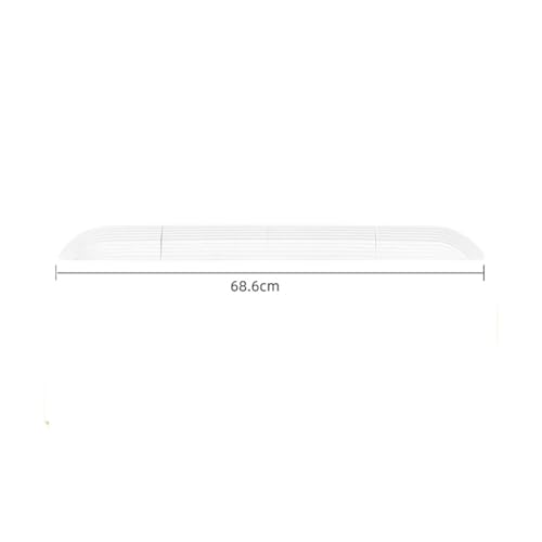 ILJXPOZB Anti-Rutsch-Schwellenwert-Türstufenrampen-Kit for Intelligenten Roboterstaubsauger, Leichte TPE-Rampe for Rollstühle(White-1set) von ILJXPOZB