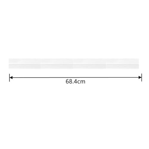 ILJXPOZB Anti-Rutsch-Schwellenwert-Türstufenrampen-Kit for Intelligenten Roboterstaubsauger, Leichte TPE-Rampe for Rollstühle(White-4pcs) von ILJXPOZB