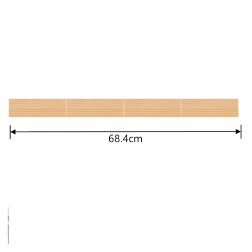 ILJXPOZB Anti-Rutsch-Schwellenwert-Türstufenrampen-Kit for Intelligenten Roboterstaubsauger, Leichte TPE-Rampe for Rollstühle(Yellow-4pcs) von ILJXPOZB