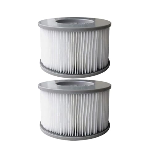ILJXPOZB Kompatibel Mit MSPA Toskana Schwimmbadfilter – Hocheffiziente Ersatzkartusche(2 Pcs) von ILJXPOZB