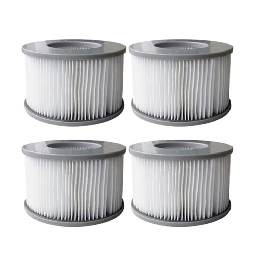 ILJXPOZB Kompatibel Mit MSPA Toskana Schwimmbadfilter – Hocheffiziente Ersatzkartusche(4 Pcs) von ILJXPOZB