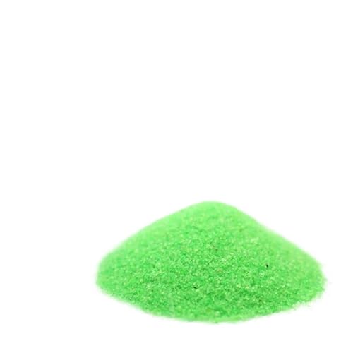 ILJXPOZB Leuchtendes Fluoreszierendes Leuchtpulver – 1 Beutel, Bunter Sand for DIY-Heimdekoration, Weihnachtsfeier Und Nächtlichen Spaß(Green) von ILJXPOZB