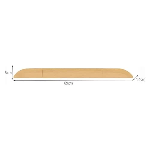 ILJXPOZB Universeller Gummi-Übergangsstreifen, Kompatibel Mit Xiaomi, Kompatibel Mit Roborock-Staubsaugern – Antikollisions-Türschwelle for Rollstuhlzugänglichkeit(Cream Color) von ILJXPOZB