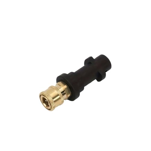 Kompatibel Mit Karcher K2-K7, Kompatiblem Hochdruckreiniger-Zubehör-Set Mit 5 Quick Connect-Sprühdüsen, Schaumkanonen-Adapter ROUE(A) von ILJXPOZB