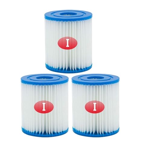 Robotic Pool Cleaner Filter Cartridge Kompatibel Mit Bestway-Poolfilter Typ I 58093 – 3,5 X 3,1 Zoll Spa-Filter, Kompatibel Mit Flowclear 58381 Und 58511e – Ersatz For 300/330 Gal/H Poolpumpe Swimming Robotic Pool Cleaner Filter Cartridge Kompatibel Mit Bestway-Poolfilter Typ I 58093 – 3,5 X 3,1 Zoll Spa-Filter, Kompatibel Mit Flowclear 58381 Und 58511e – Ersatz For 300/330 Gal/H Poolpumpe Swimming von ILJXPOZB