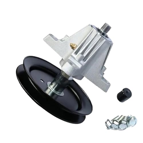 Schneidedeckspindel Rasentrimmer-Deckspindel Benutzerfreundliche Metallkonstruktion Trimmermäherspindel 4 Gewinde Kompatibel for MTD von ILJXPOZB