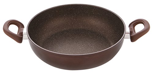 ILLA gc5324 Pfanne Gourmet mit Beschichtung Rock 5 Schichten mit mineralienpartikel, Aluminium, Bronze ILLA gc5324 Pfanne Gourmet mit Beschichtung Rock 5 Schichten mit mineralienpartikel, Aluminium, Bronze von ILLA