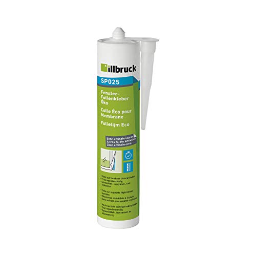 ILLBRUCK 380614 SP025 Fenster-Folienkleber Öko 310ml weiß von Illbruck