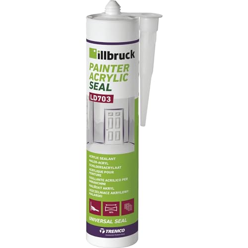 ILLBRUCK 395144 Maler-Acryl LD703 15% 310ml, weiß von Illbruck