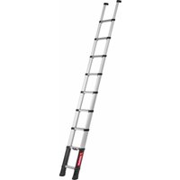Iller Leiter - Iller Teleskopleiter Telesteps prime line eloxiert mit Dreikant Holmprofil 13 Stufen von ILLER LEITER