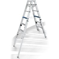 Iller Leiter - Iller Treppenhausleiter Multilift Ergo Plus eloxiert 2x5 Stufen von ILLER LEITER