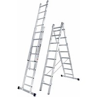 Iller Mehrzweckleiter Eurostars 2x8 Sprossen Iller Mehrzweckleiter Eurostars 2x8 Sprossen von ILLER LEITER