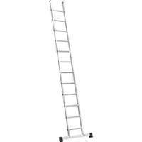 Iller Sprossen Anlegeleiter mit Traverse in hochwertiger Industriequalität 14 Sprossen Iller Sprossen Anlegeleiter mit Traverse in hochwertiger Industriequalität 14 Sprossen von ILLER LEITER