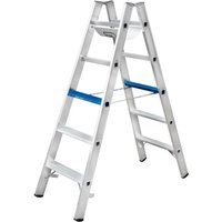 Iller Stufenstehleiter Alu Ergo Plus mit 2x6 Stufen 3,06m AH Iller Stufenstehleiter Alu Ergo Plus mit 2x6 Stufen 3,06m AH von ILLER LEITER
