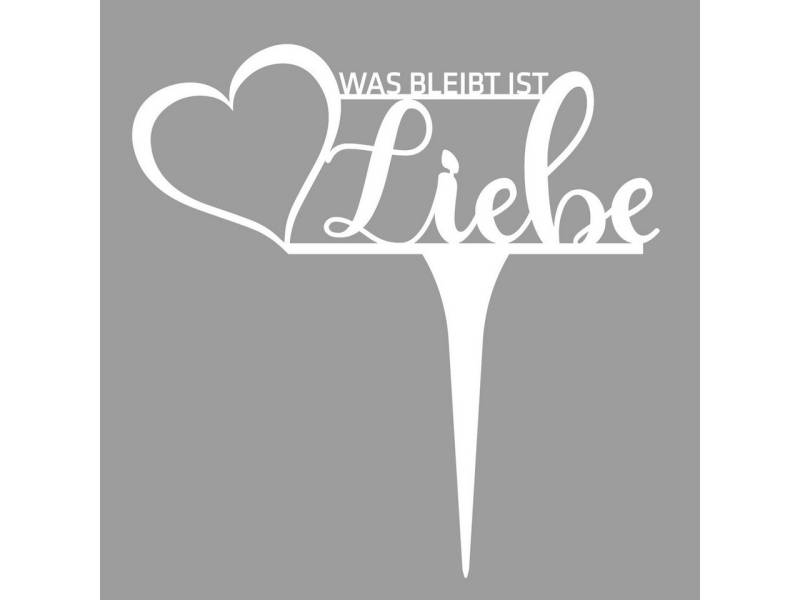 ILLUMINO Deko-Schriftzug Grabstecker Trauerschmuck Grabgesteck Grabschmuck Grabdeko von ILLUMINO