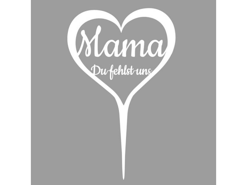 ILLUMINO Dekoobjekt Grabstecker Trauerschmuck Grabgesteck Grabschmuck Grabdeko von ILLUMINO