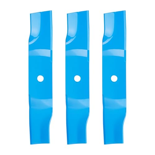 ILONPA (3) Hi Lift Mulchmesser-Set für Cub Cadet 01005336 01005336P 02005017 742-04417 942-04417, MTD 19A70037OEM mit 121,9 cm Mulch-Kit von ILONPA