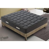 Ilovesleep - Matratze 120x200 Memory Foam - Höhe 20 cm - Orthopädisch - Steifigkeit H4 - Blackmoon von ILOVESLEEP