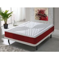 Materassiedoghe - Memory Foam Matratze - 25 cm hoch - 5 cm Memory Foam - Orthopädie - 13 Komfortzonen - 160x200 von MATERASSIEDOGHE