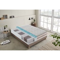 Ilovesleep - Taschenfedermatratze - mit 5 cm Memory Foam - 800 Federn - Abnehmbarer Bezug - 25 cm hoch - 180x200 von ILOVESLEEP