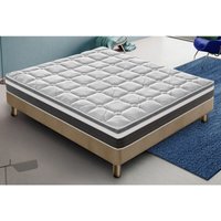 Memory Foam Matratze 200x200 - Höhe 20 cm - Orthopädisch - Modell Anna von ILOVESLEEP