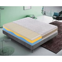 Memory Foam Matratze - 3 Schichten - 5 cm Memory Foam - Abnehmbarer Bezug - 160x200 Memory Foam Matratze - 3 Schichten - 5 cm Memory Foam - Abnehmbarer Bezug - 160x200 von ILOVESLEEP