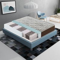 Ilovesleep - Taschenfeder und Memory Foam-Matratze - 23 cm hoch - elastisch und nicht verformbar 140x200 Ilovesleep - Taschenfeder und Memory Foam-Matratze - 23 cm hoch - elastisch und nicht verformbar 140x200 von ILOVESLEEP