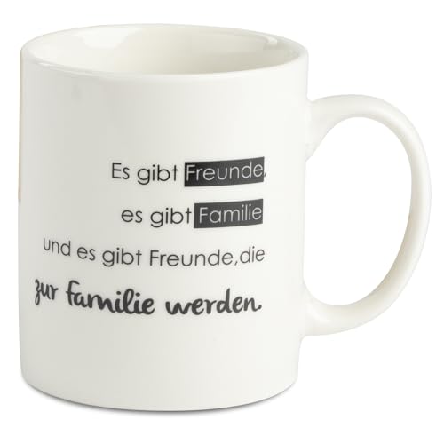 ILP Lieblingsmensch Tasse "Es gibt Freunde..." in liebevoller Geschenkbox - Tasse für Freund - als Teetasse oder Kaffeebecher Groß - Tasse Lieblingsmensch Geschenk - Kaffeetasse Lieblingsmensch von ILP GMBH I LOVE PRODUCTS