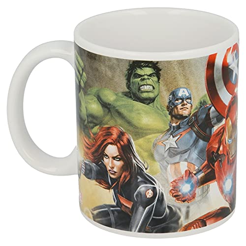 Keramiktasse für Kinder in Geschenkbox (Thor, Hulk, Iron Man, Superhelden) von ILS I LOVE SHOPPING