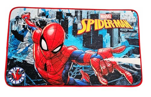 ILS I LOVE SHOPPING Baby Teppich Kinderzimmer Deko Rutschfest Weich & Flauschig - Dicke 2cm (Spiderman) von ILS I LOVE SHOPPING