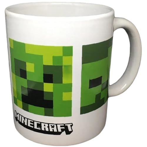 Keramiktasse für Kinder in Geschenkbox (Minecraft, 325 ml) von ILS I LOVE SHOPPING