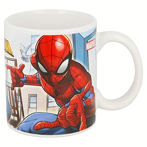 Keramiktasse für Kinder in Geschenkbox (Spiderman Streets) von ILS I LOVE SHOPPING