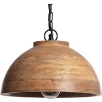 Pendelleuchte Holz Naisha s Iluzzia Braun von ILUZZIA